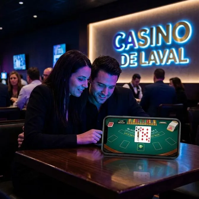 jeux en direct avec croupier en temps réel: Casino de Laval